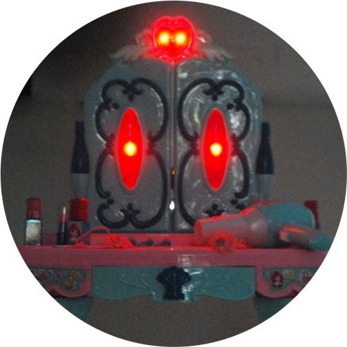 Luces y melodía al tacto