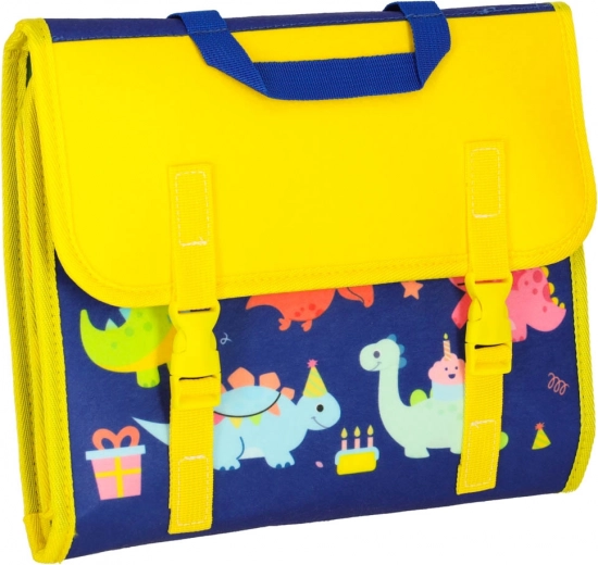 Color azul y diseño atractivo