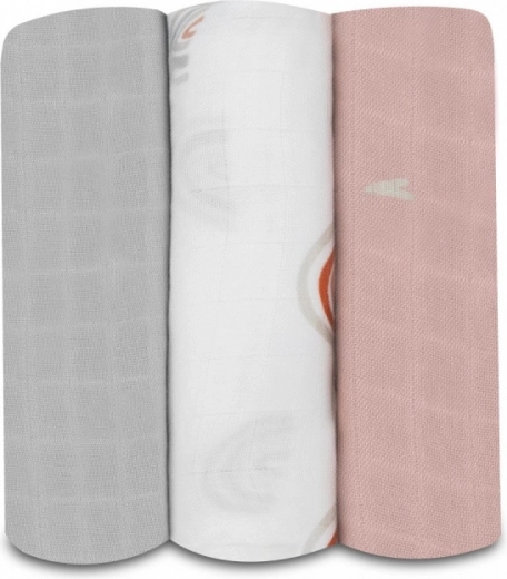 Práctico set de 3 uds en tamaño universal 70 × 70 cm