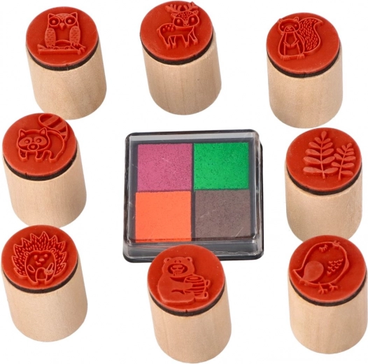 Sello de madera de calidad con impresión nítida