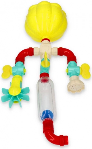 Cascada de agua llena de efectos