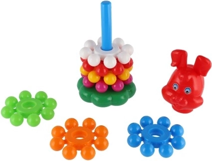 Fácil de apilar para manos pequeñas