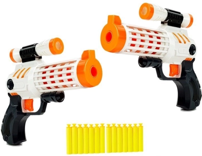 Pistolas + Proyectiles de espuma