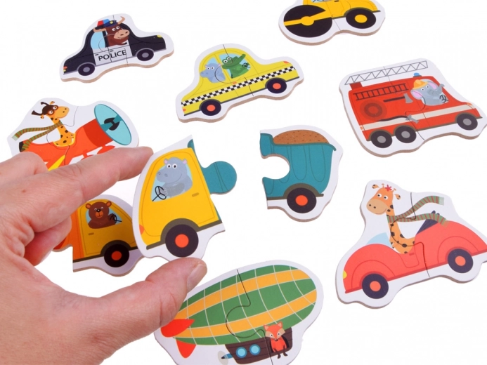 Primeros puzzles fáciles para manos pequeñas