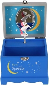 Mecanismo musical con figura giratoria