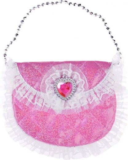 Bolso adorable con purpurina