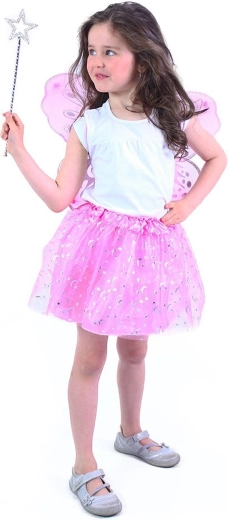 Elegante falda tutu rosa