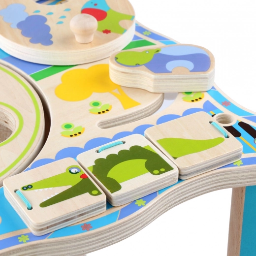 Encaje de formas y banco de golpear para juegos lógicos