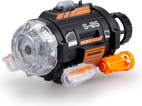 Luz LED y alimentador para peces