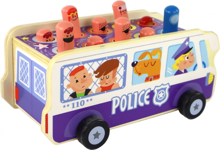 Fabricación de madera con ruedas