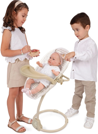 3 en 1: trona, columpio y portabebés