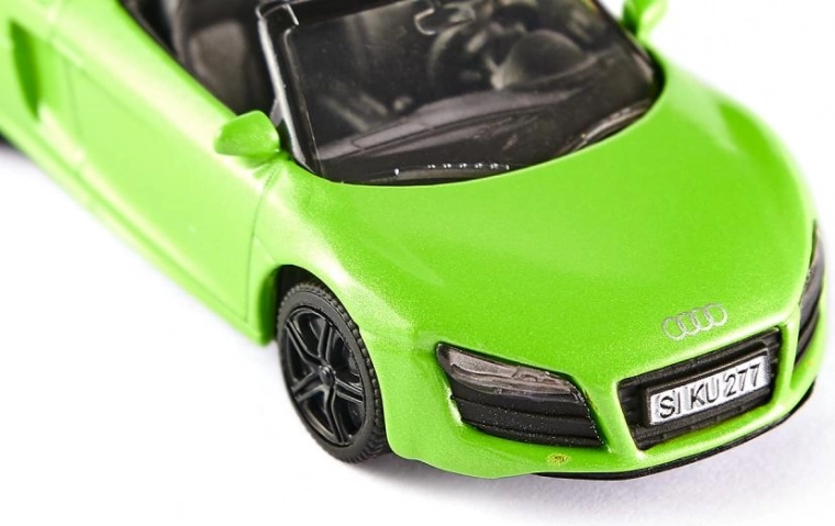 Detalles realistas del cabriolet deportivo