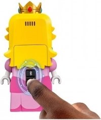 Figura interactiva LEGO Peach con pantalla y sonidos