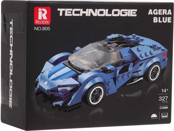 327 piezas y manual claro