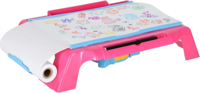 Dibujo ininterrumpido con rollo de papel