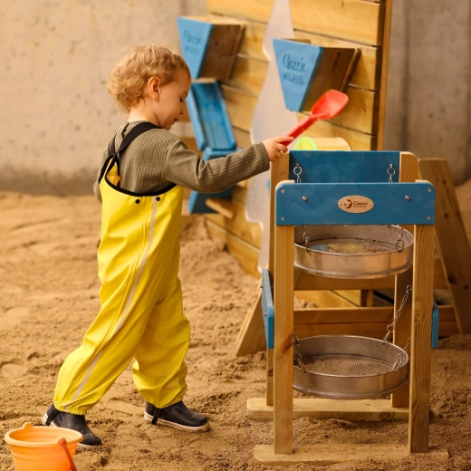 Estructura de madera resistente para exteriores