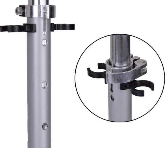 Manillar ajustable con puños cómodos