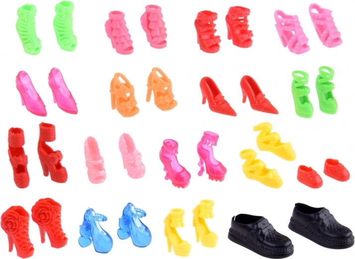 Gran colección de zapatos y accesorios de moda