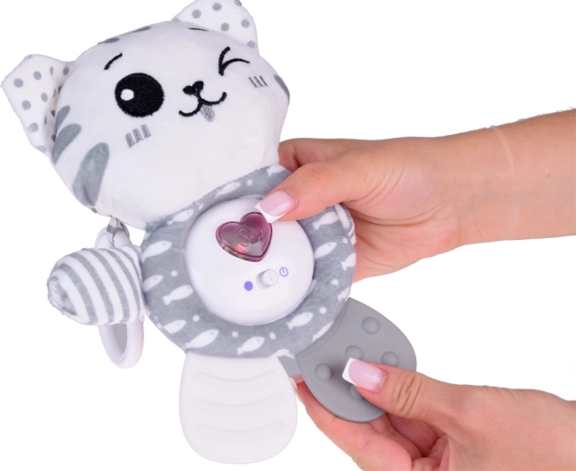 Mordedor con relieves para aliviar las encías