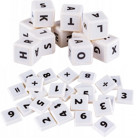 Cubos y fichas educativas