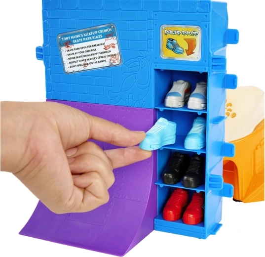 Espacio de almacenamiento para mini zapatos