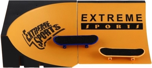 Rampa como en un skatepark