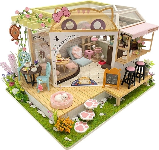 Estructura abierta para una exhibición sencilla