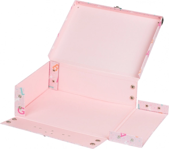 Sistema plegable con broches de presión