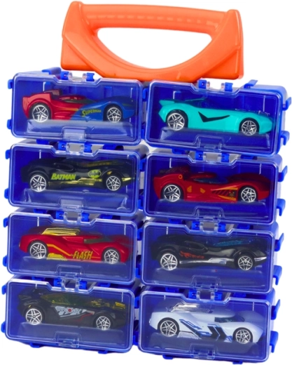 Maletín con compartimentos y asa resistente