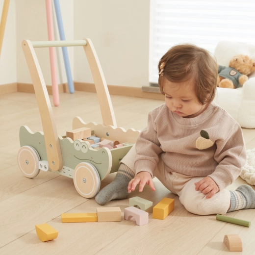 Apoyo al caminar y juego