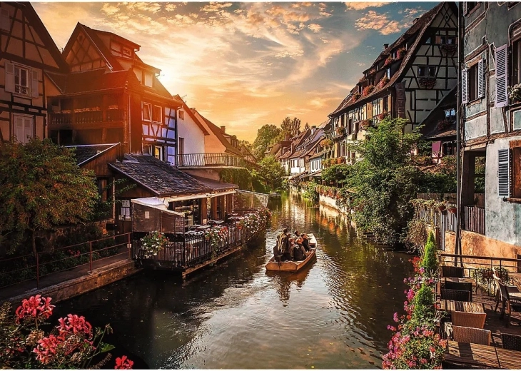 Encantador motivo de Colmar