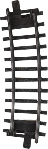 Curvas fluidas con vías curvadas