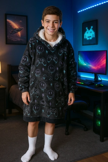 Un estampado gamer que divierte