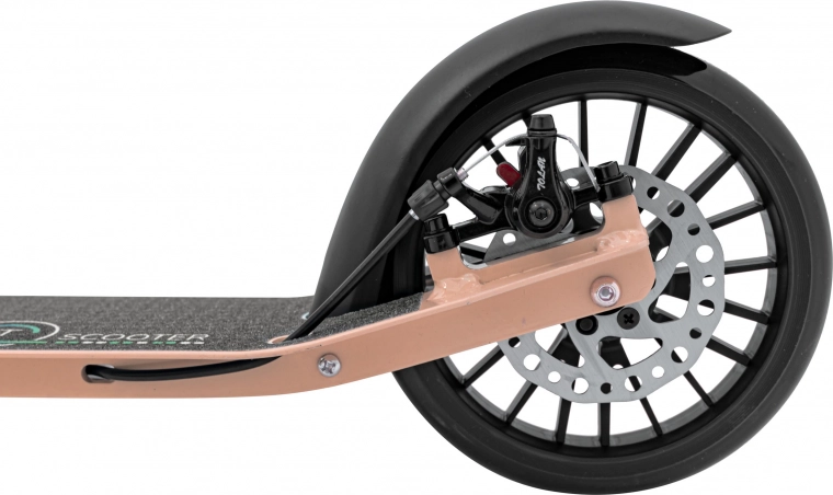 Doble sistema de freno para mayor seguridad