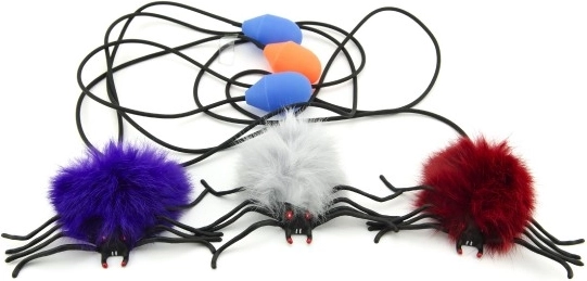 Cuerpo suave y peludito con patas elásticas