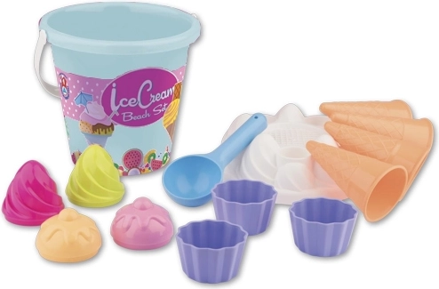 Set de heladería lleno de fantasía