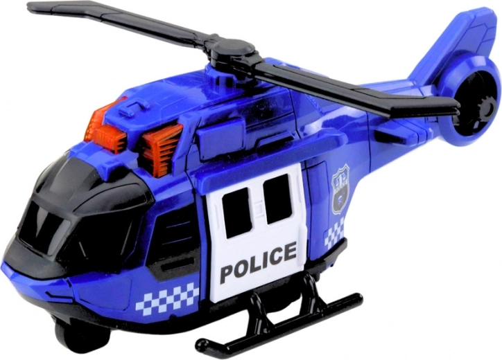 Helicóptero realista POLICE
