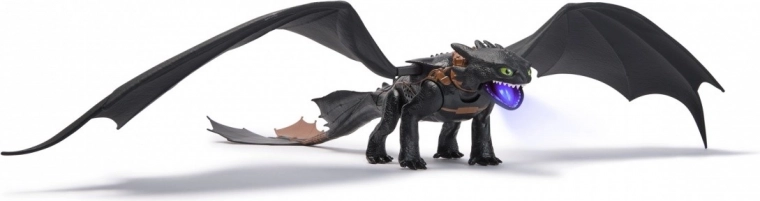 Boca luminosa y sonidos realistas