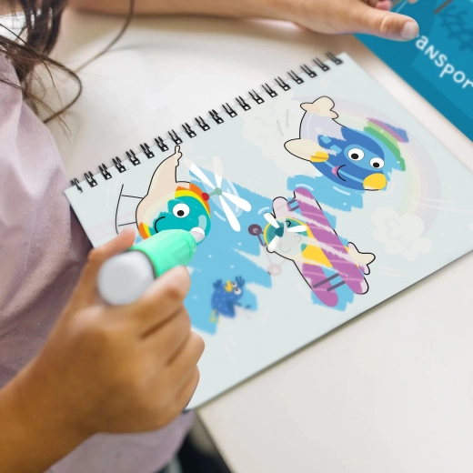 Pintura limpia que encanta a los niños