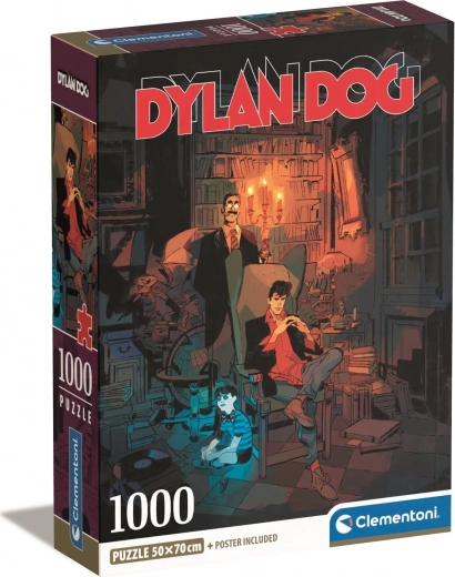 Motivo artístico detallado de Dylan Dog