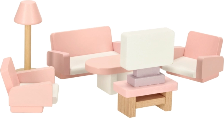 Salón completo para un juego realista