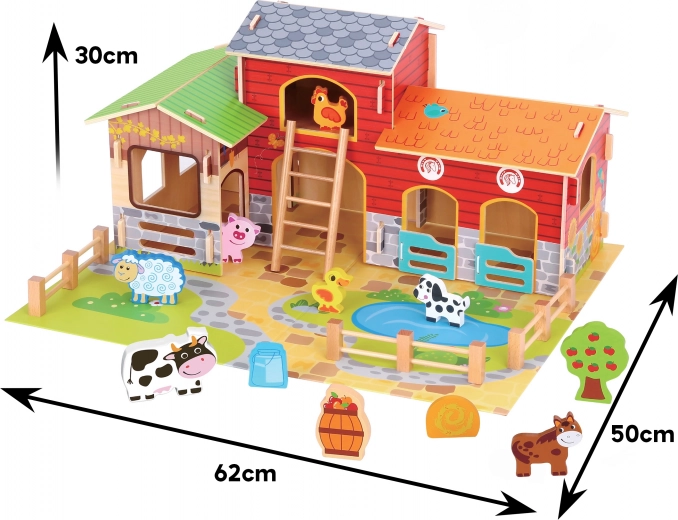 Dimensiones generosas para un juego cómodo
