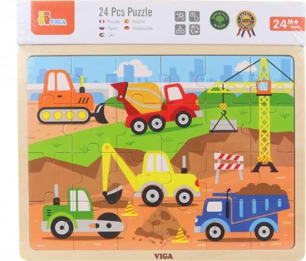 Piezas de madera resistentes para manos pequeñas