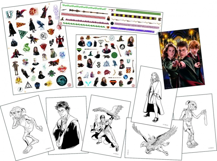 Libro para colorear y póster creativo