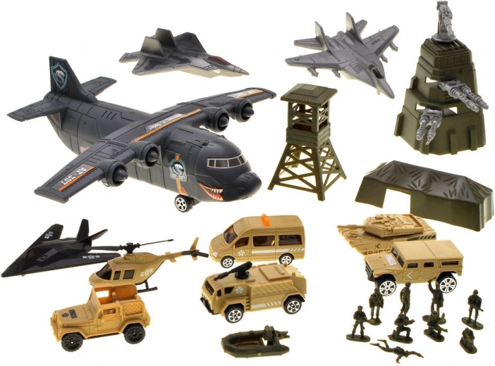 Equipamiento temático militar