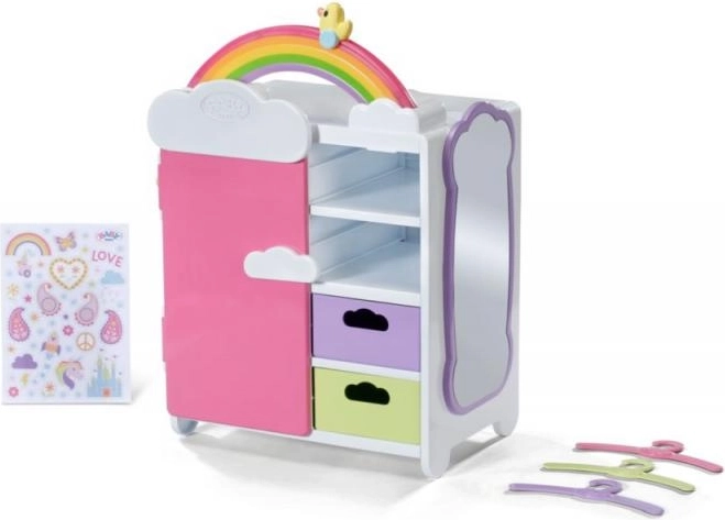Gran espejo y pegatinas para personalizar
