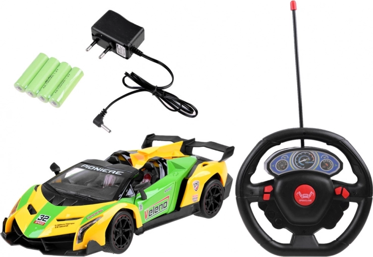 Mando tipo volante intuitivo 27 MHz