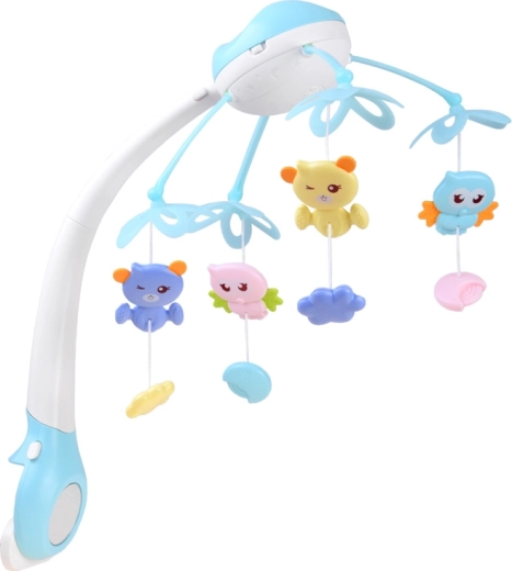 Juguetes pastel giratorios