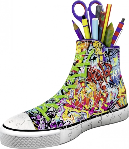 Organizador elegante con forma de zapatilla
