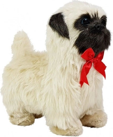 Responde al tacto: ladra y mueve la cola